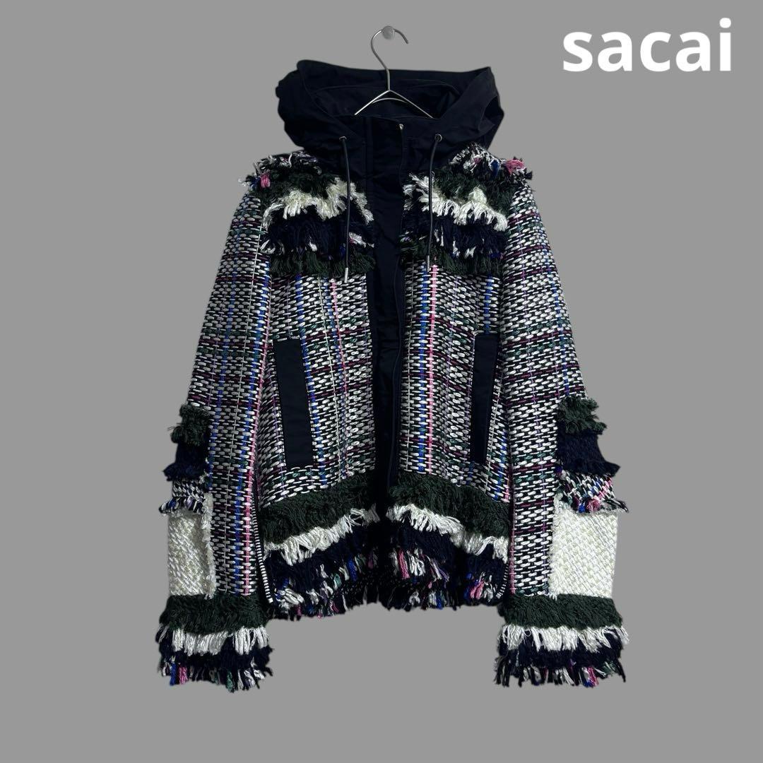 2021年リゾートsacai 変形ジャケット　サカイ