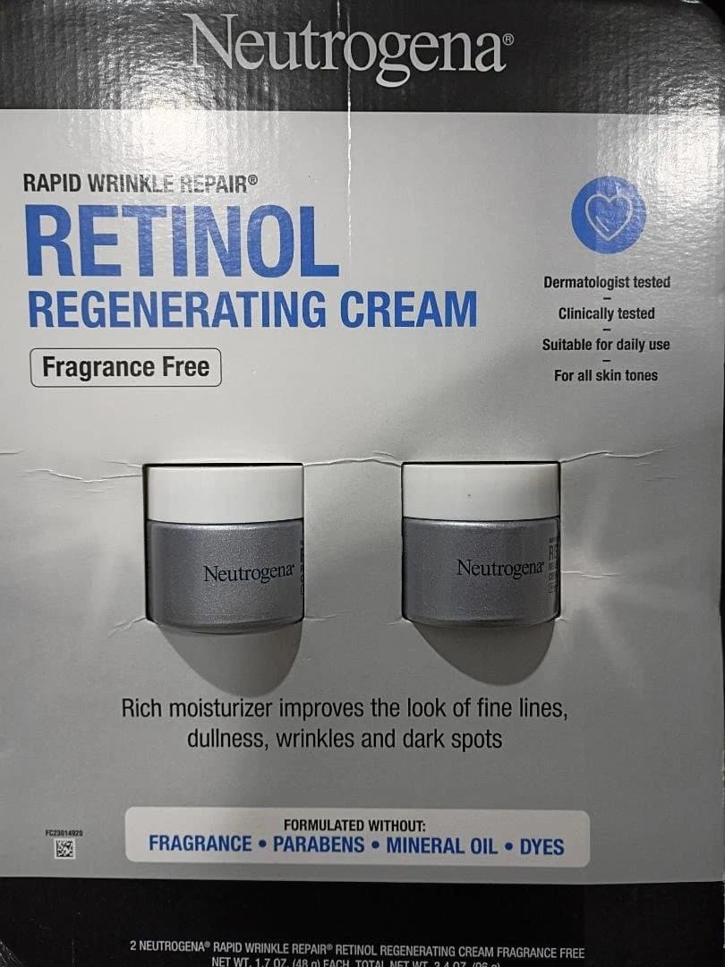 ニュートロジーナ 2個 ラピッドリンクルリペア リジェネレーティングクリーム