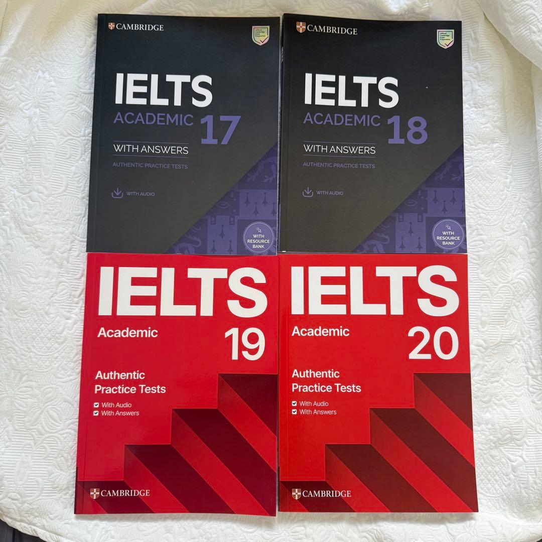 【新品未使用】IELTS公式問題集 17&18&19&20 セット 新品未使用】IELTS公式問題集 17&18&19&20 セット - メルカリ