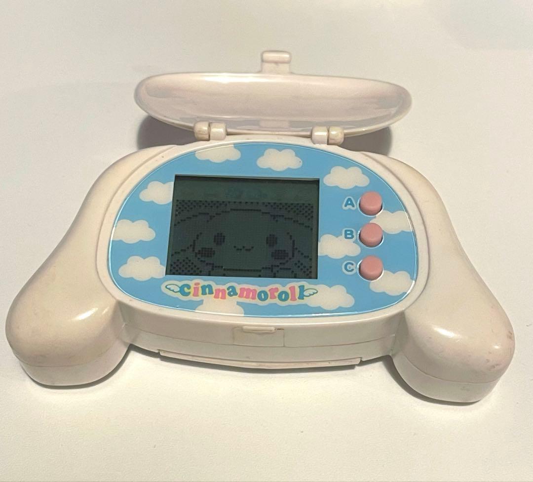 【超レア】シナモロール　ポケットカフェ　動作確認済み 平成シナモロール ポケットカフェ 2005 サンリオシナモン 携帯ゲーム