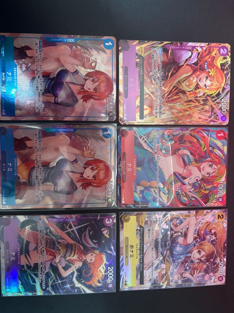 【6枚セット】ナミ ワンピースカード