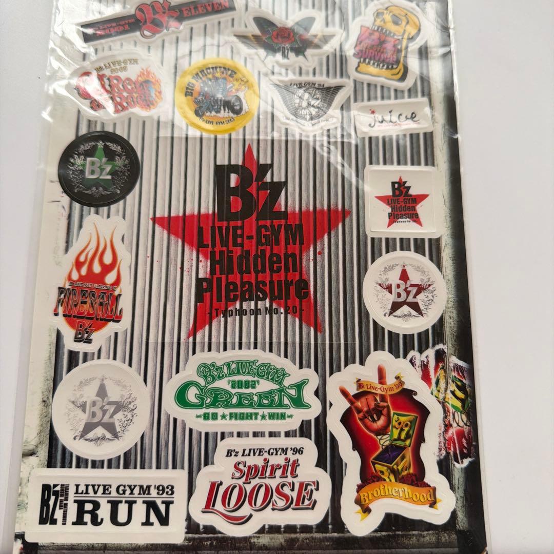 B'z LIVE-GYM Hidden Pleasure 歴代ライブシール - メルカリ