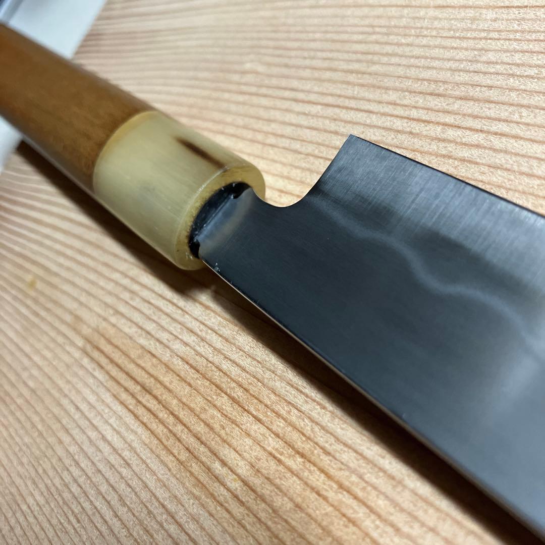 武信？ 本焼 フグ引き包丁 白鋼 天然砥石で本刃付け済み❗️ - メルカリ