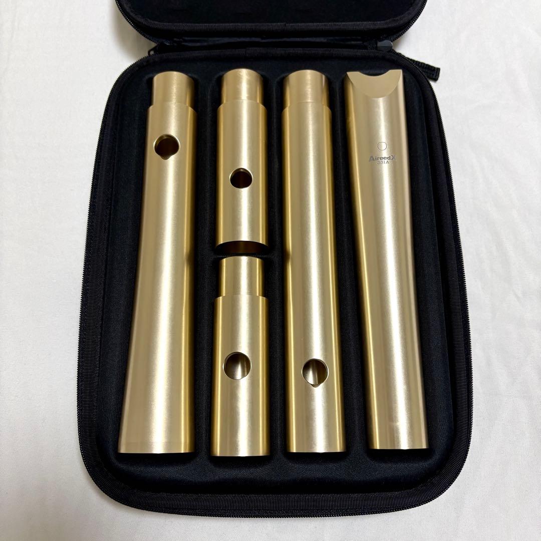 【非売品】2尺3寸(A管) 泉州尺八工房　AireedX 331A メタル尺八