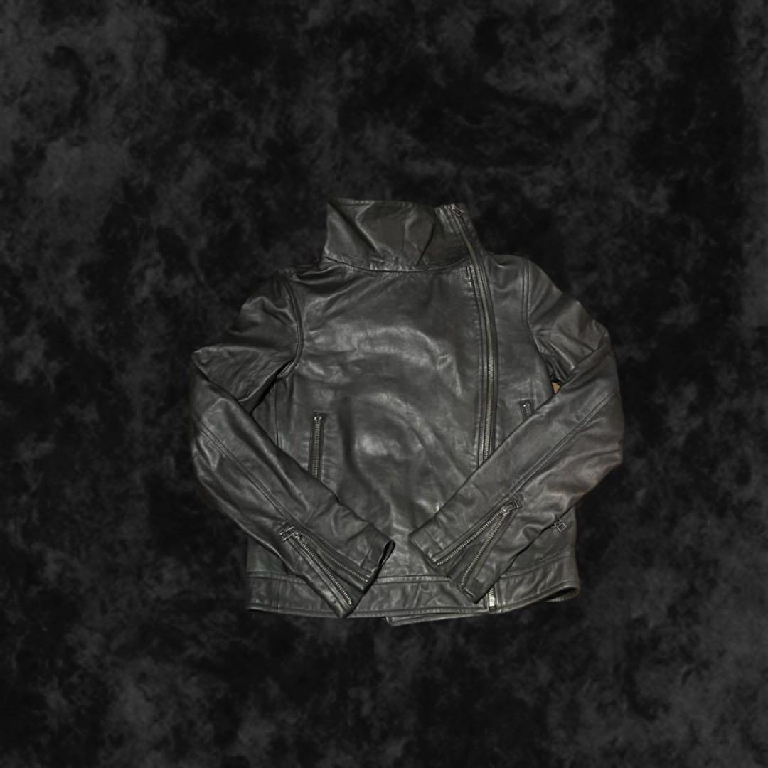 ekam系 羊革 レザージャケット 変形 ジャケット v系 平成 swag