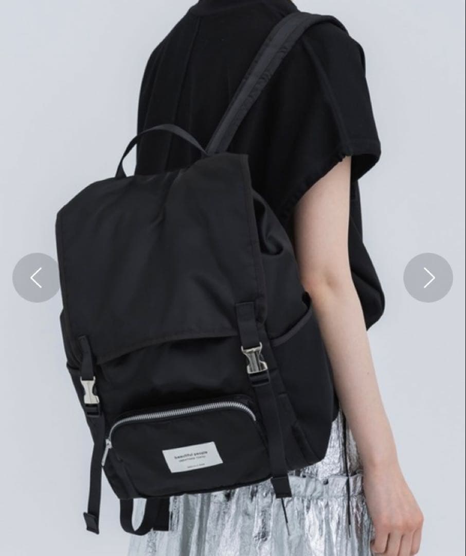 beautifulpeople × STUDIOS ナイロンバックパック 別注 beautiful people（ビューティフルピープル）の「【beautiful people
