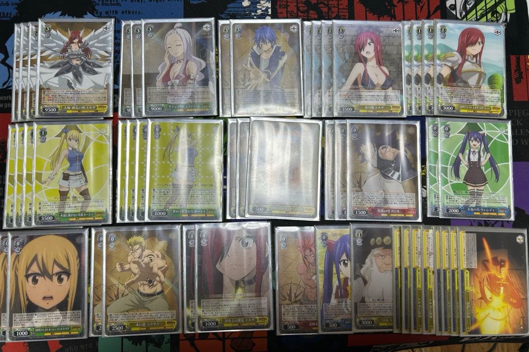 ヴァイスシュヴァルツ デッキ フェアリーテイル 8枝＋組み換えパーツ