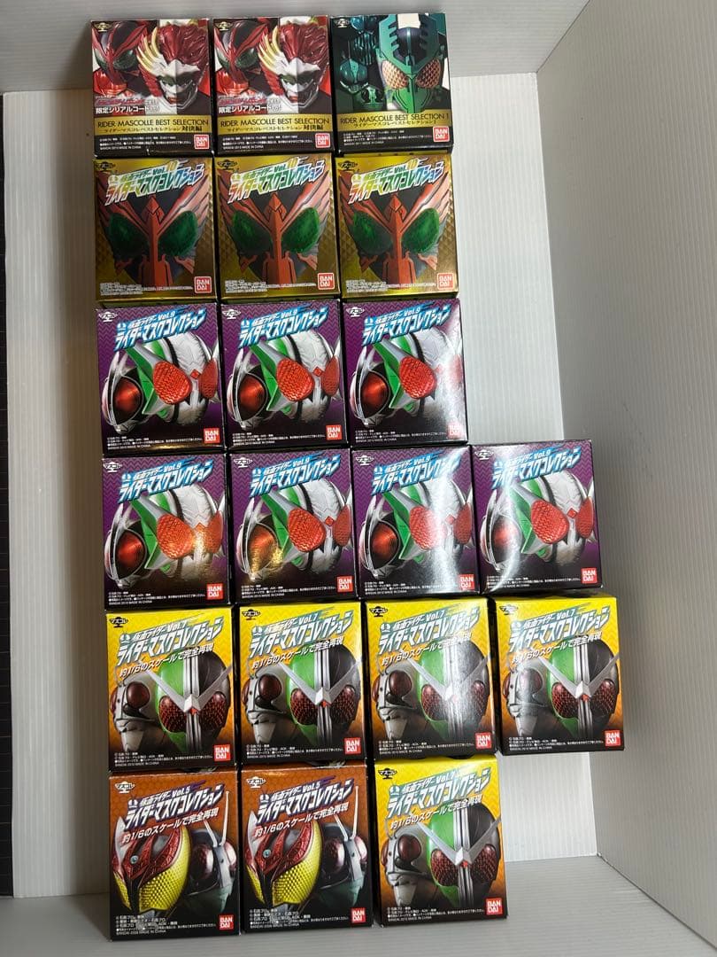 仮面ライダー 　ライダーマスクコレクション　　色々　20個