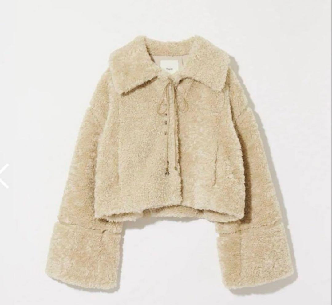 ジャケット・アウター Eaphi ECOFUR SHORT JACKET