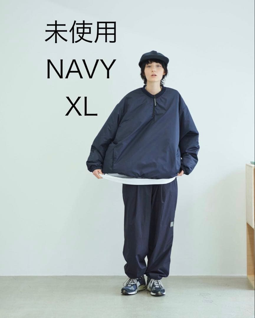 S.F.C BASEBALL HALF ZIP JACKET XL エスエフシー