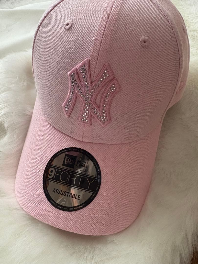 NEWERA 9FORTY Rhinestone ラインストーン ピンク 最安値 NEWERA 9FORTY Rhinestone ラインストーン ピンク - メルカリ