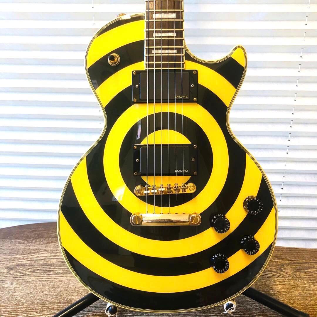 Epiphone ザックワイルド シグネイチャー レスポールカスタム ブルズアイ