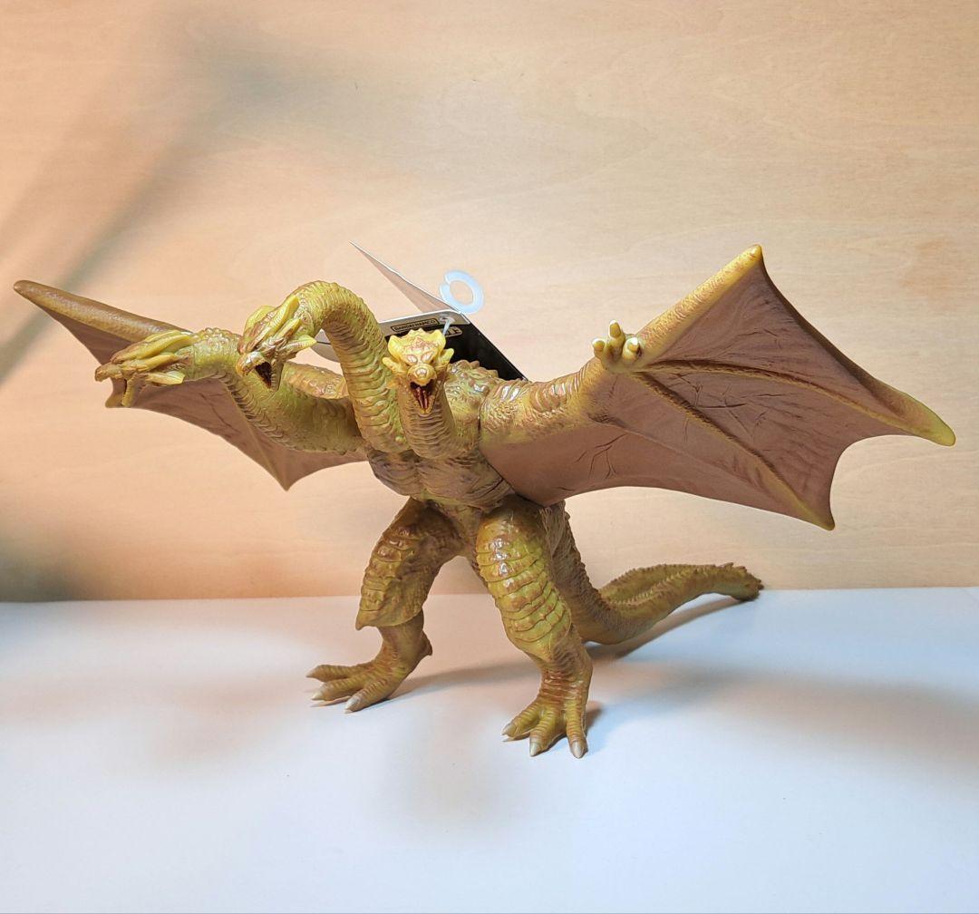 ゴジラザライド　限定　キングギドラ　ソフビフィギュア