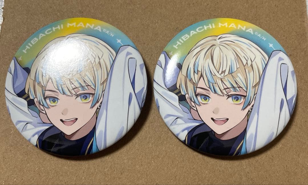 にじさんじ half anniversary ランダム缶バッジ 緋八マナ 2点 - メルカリ