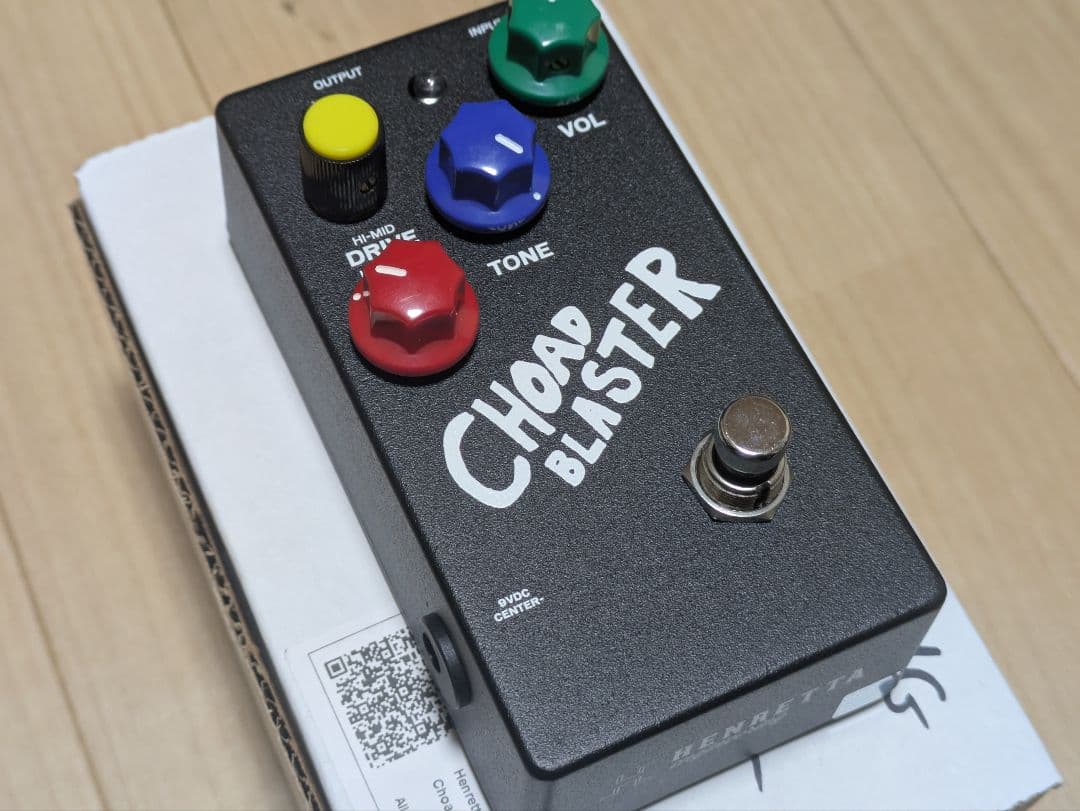 Henretta Engineering CHoad Blasterエフェクター