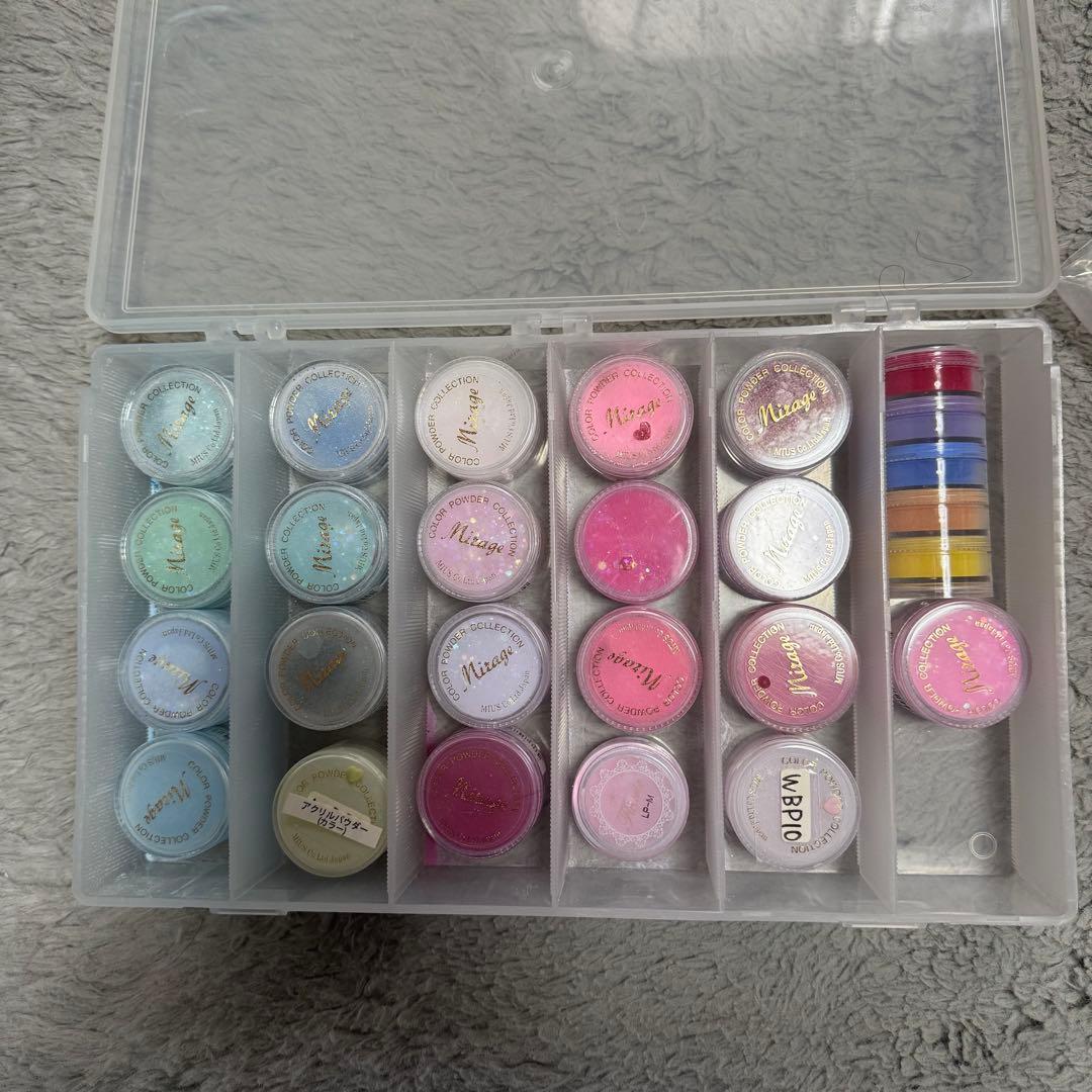 新品 Mirage ミラジーカラーアクリルパウダーコレクション など