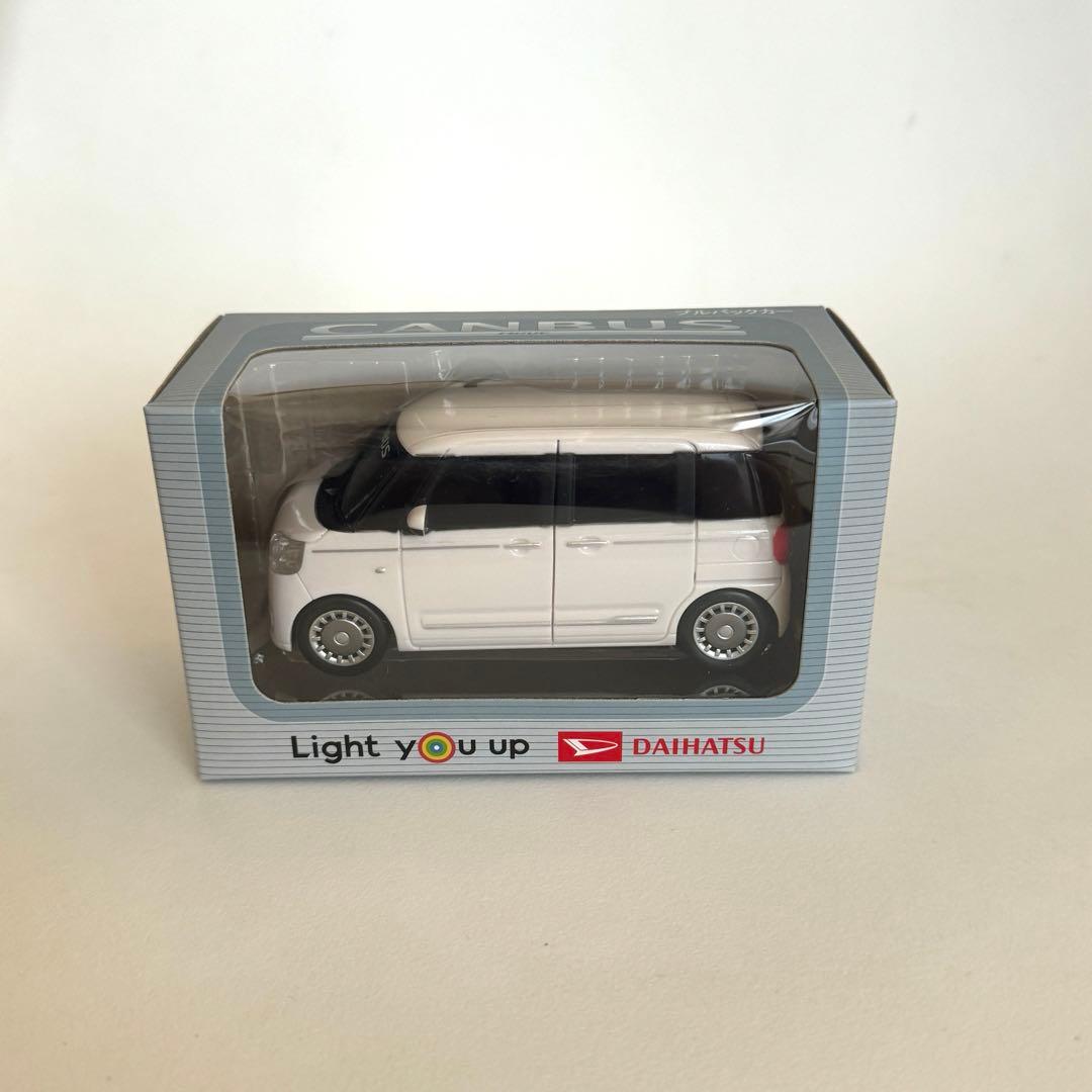 DAIHATSU ムーヴキャンバス プルバックカー ダイハツ ホワイトパール