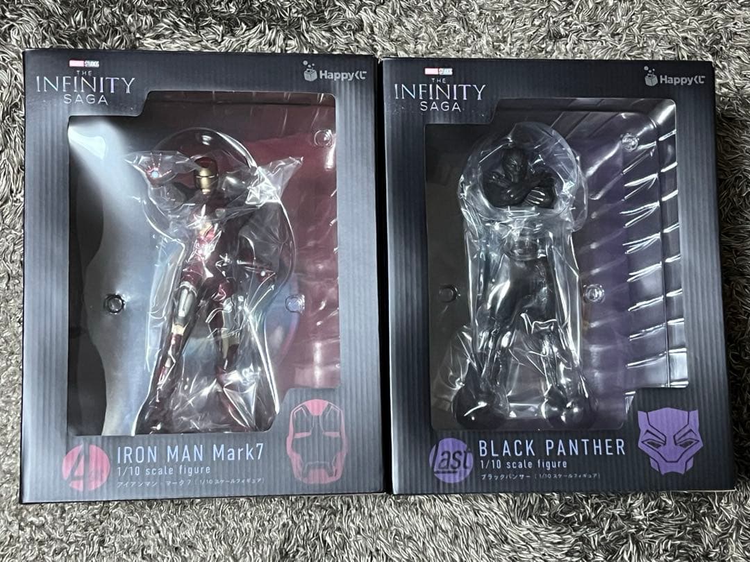 Happyくじ MARVEL INFINITY SAGA A賞 ラスト賞 Happyくじ MARVEL Infinity SAGA Last賞 ブラックパンサー [1/10