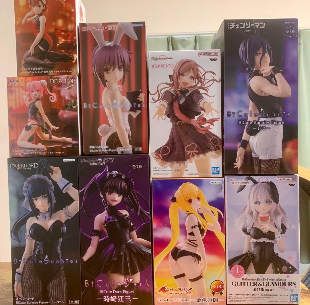 美少女フィギュア 9体セット まとめ売り プライズ 未開封　レゼ