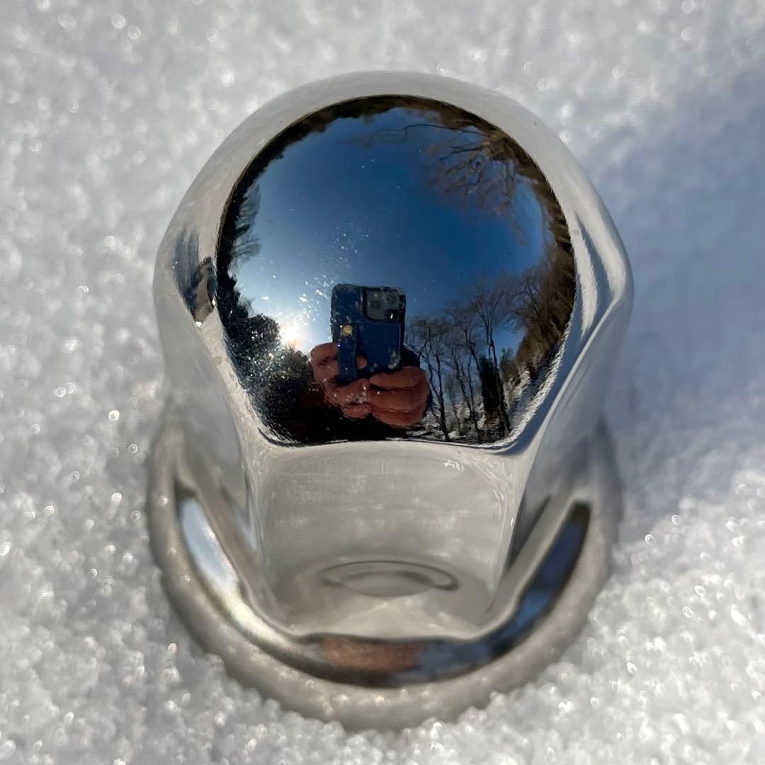 ナットキャップ 専門工房☆60個［プライヤー付］超鏡面ステン ISO 33mm