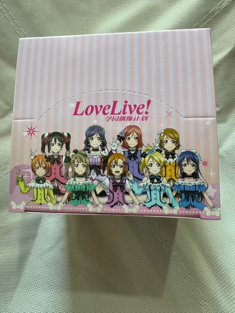 ラブライブμ's 中国限定 キラセン トレーディングハート型缶バッジ