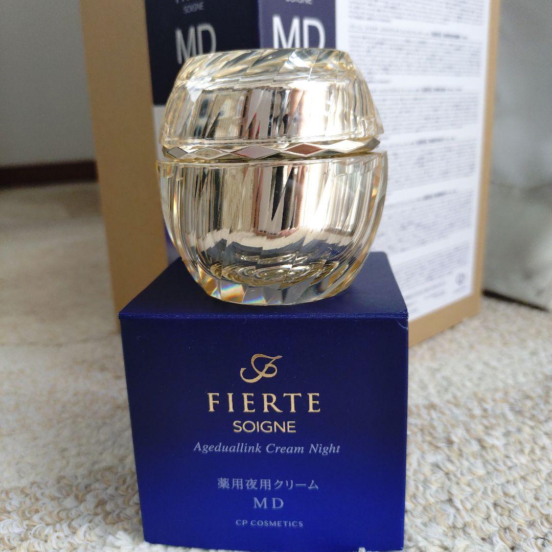 フェイスクリーム FIERTE Ageduallink Cream Night MD