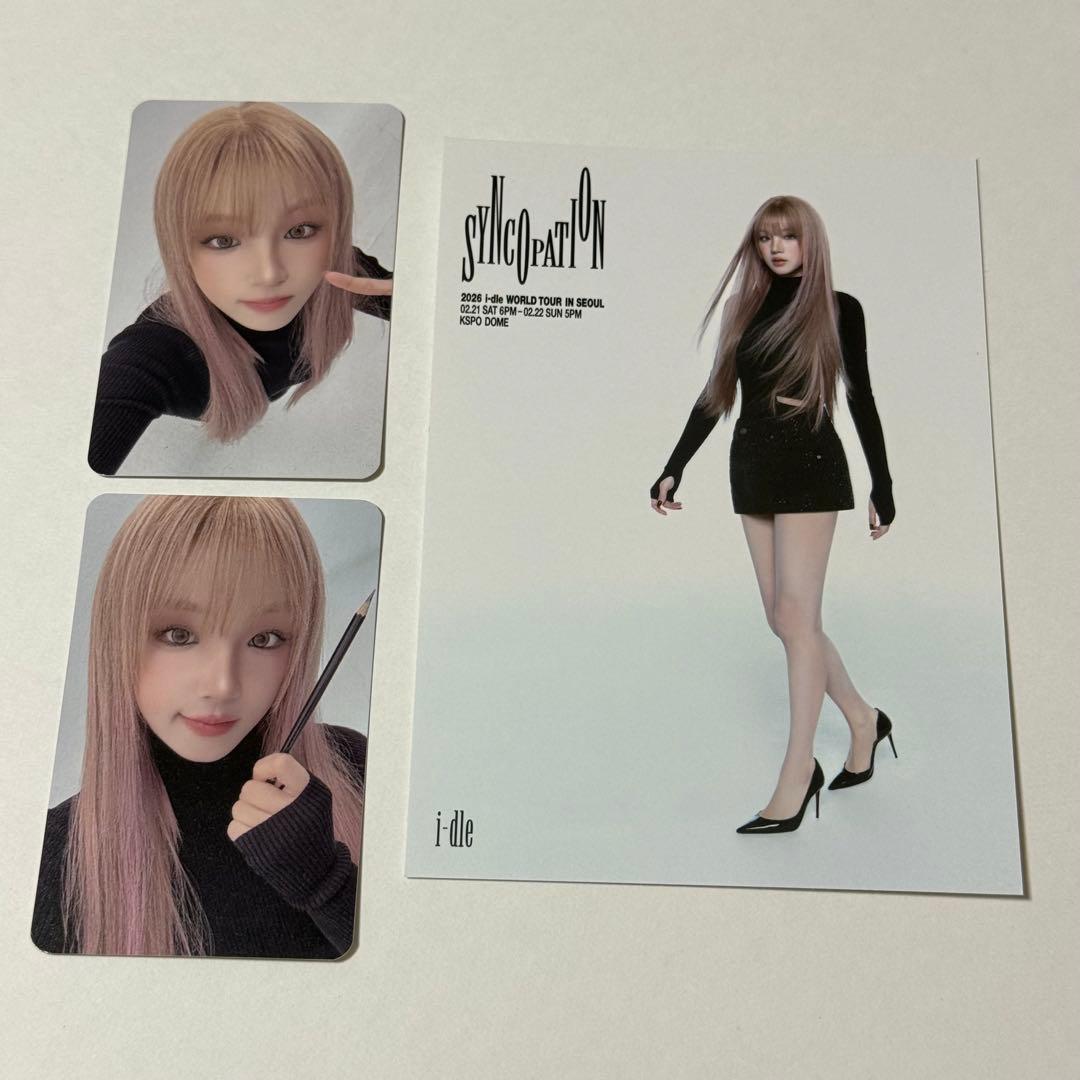 i-dle Syncopation ソウルコン ウギ トレカ セット - メルカリ