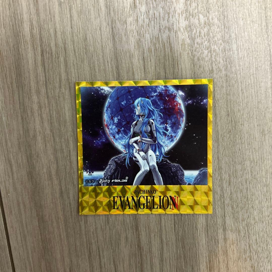 エヴァンゲリオン パチンコ ステッカー 綾波レイ 月背景 - メルカリ