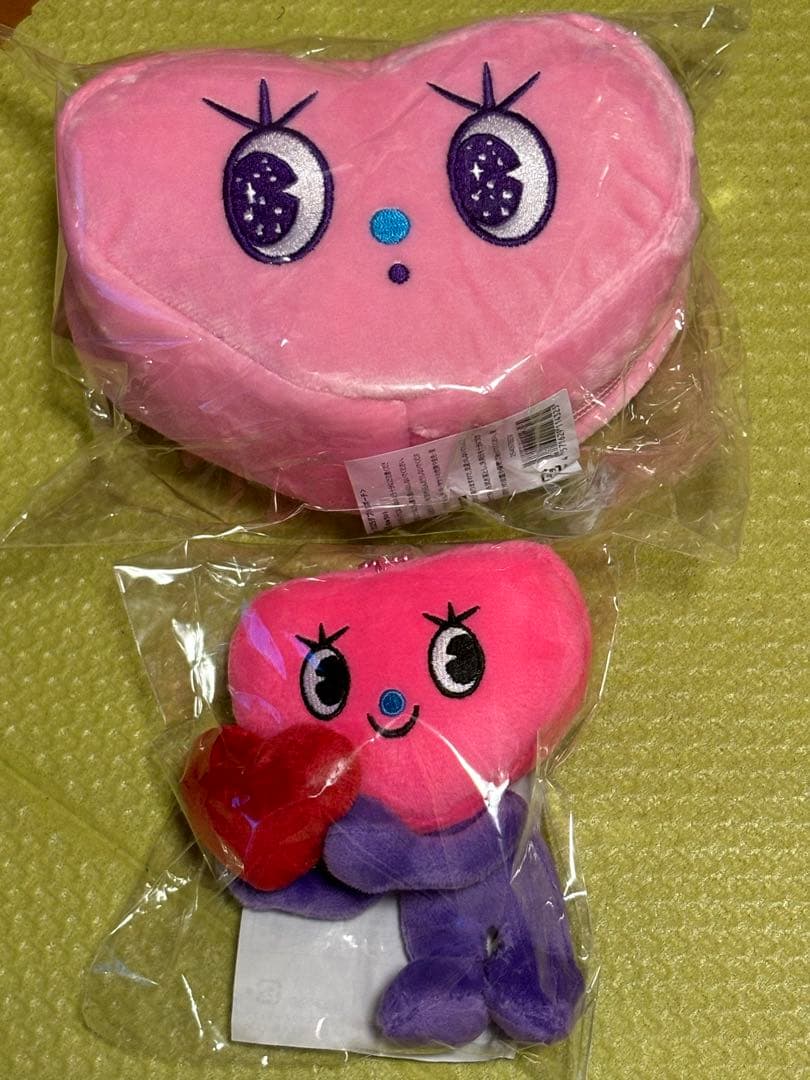 西野カナ ダブルハートちゃん ダブハちポーチ& ダブハちぬいぐるみ