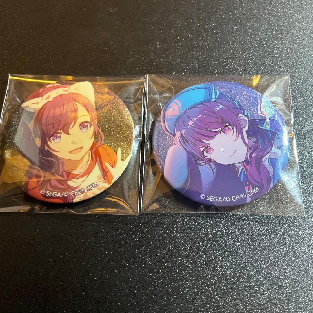 プロセカ 朝比奈まふゆ グリ缶 グリッター缶バッジ 47A 48A - メルカリ