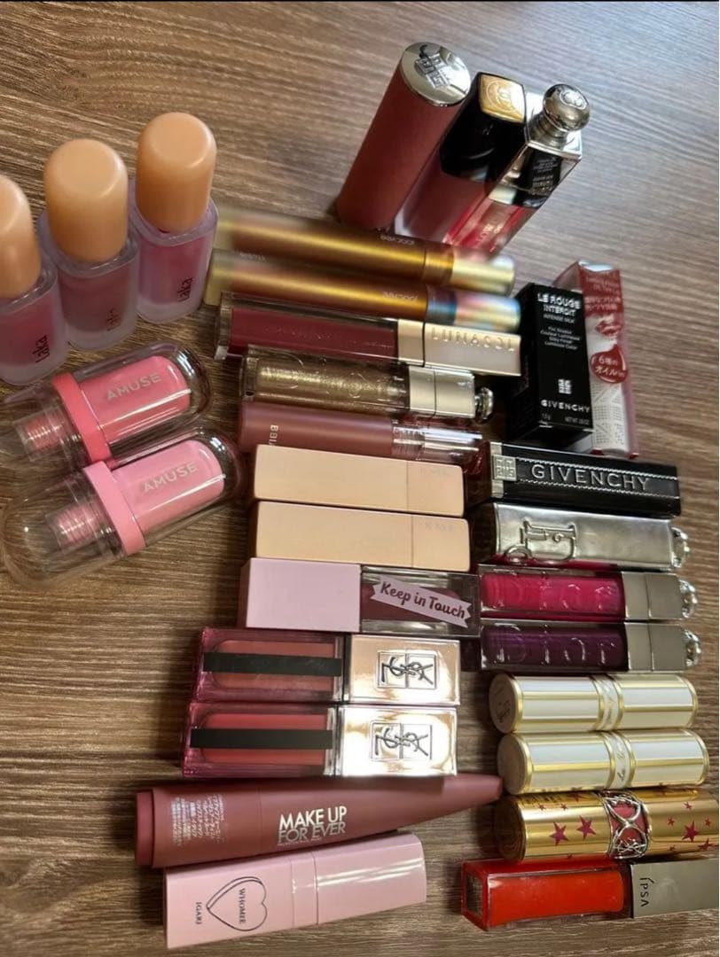 中古リップ30点まとめ売り、デパコス多数