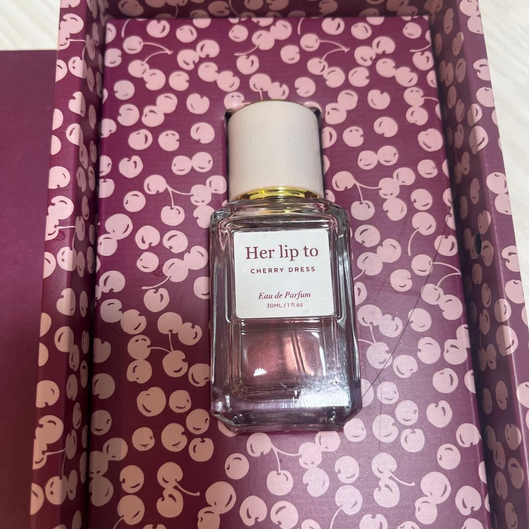 Her lip to CHERRY DRESS ハーリップトゥ ハリプ