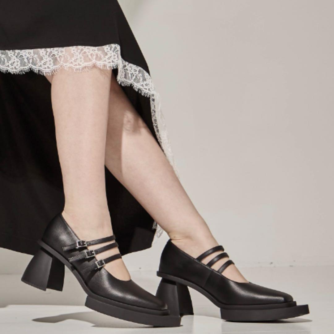 AKIKOAOKI ヒールシューズ パンプスMORIA BLACK