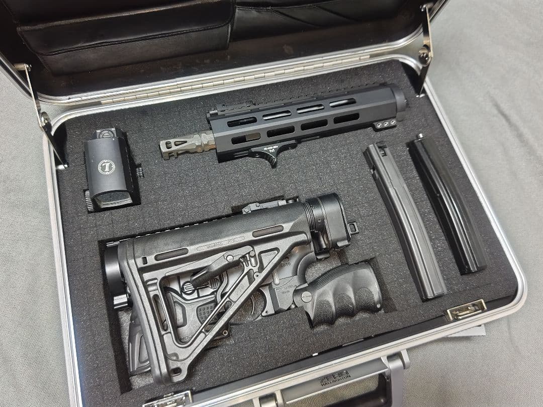 最終価格　東京マルイ GBB M4A1 MWS カスタム　ゼロハリケース付き