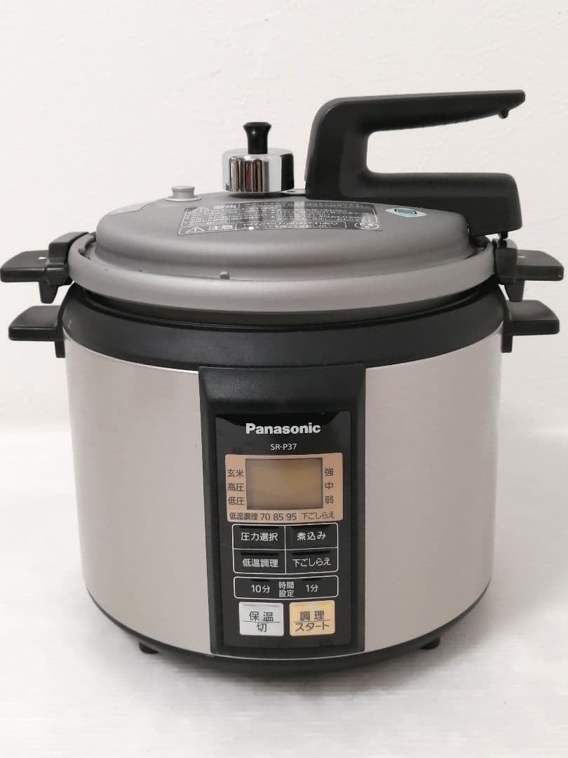 新品】パナソニック マイコン電気圧力鍋 SR-P37-N