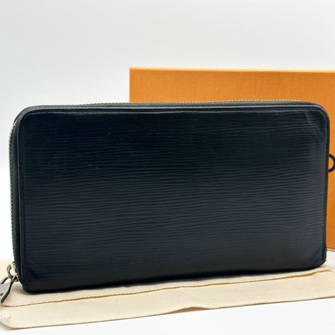 ルイヴィトン ジッピーオーガナイザー エピ ブラック ラウンド 長財布 レザー ジッピー・オーガナイザー ルイヴィトン LOUIS VUITTON エピ NM