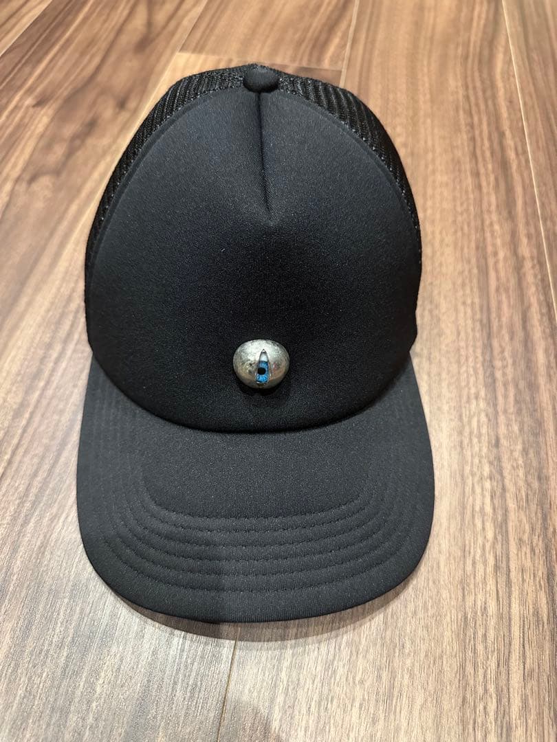 undercoverアンダーカバー目玉　黒のメッシュキャップ アンダーカバー 06SS T期 メッシュキャップ 帽子 UNDERCOVER 黒 - メルカリ