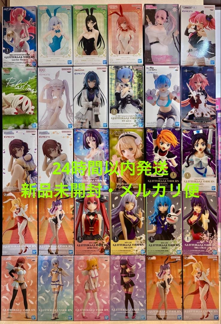 【新品未開封】美少女フィギュア　まとめ売り　30体　①