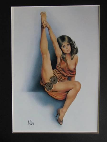 アスラン・グールドン　L　美女、SEXY、フランス有名作家、入手困難・激レア品