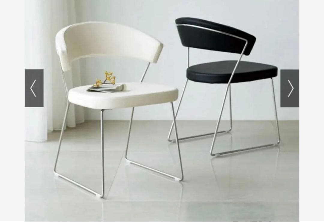 カリガリス　ダイニングチェアー1脚です。