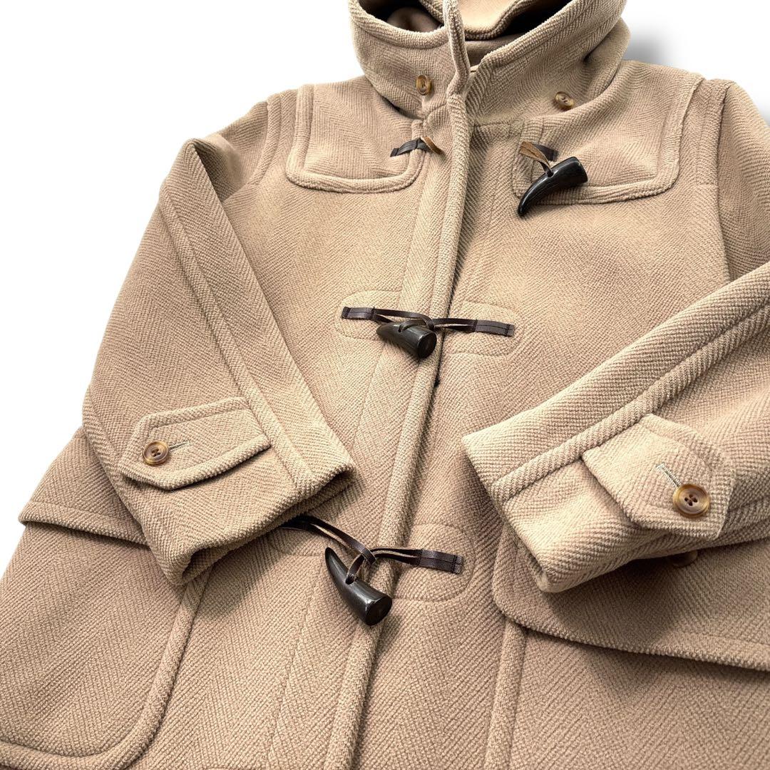 美品 OLD ENGLAND オールドイングランド ダッフルコート ヘリンボーン