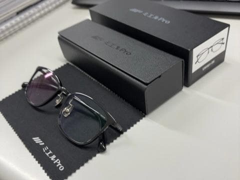 値下げ】未使用：ミエルPro UW001-BK ウェリントンタイプ ブラック