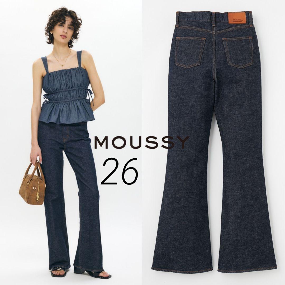 MOUSSY　MVS FLARE　エムブイエスフレア　デニム　ジーンズ