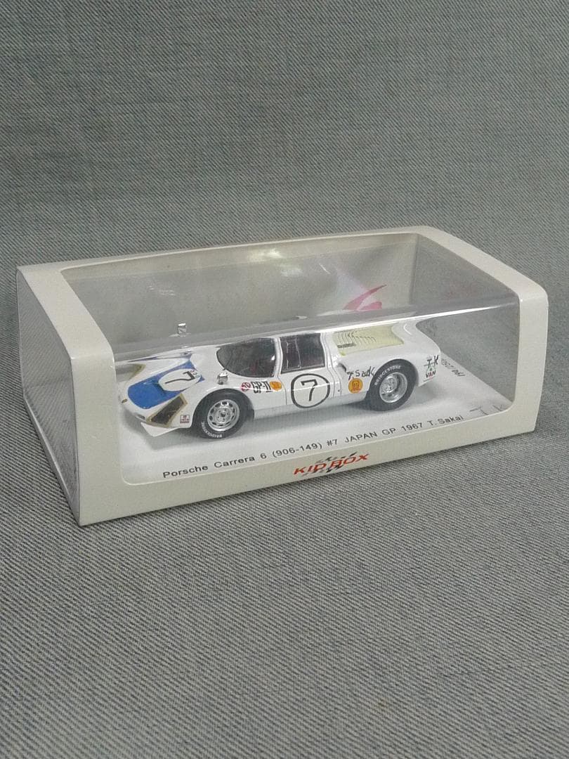n5809□ポルシェ カレラ 6 酒井正 KID BOX spark ミニカー