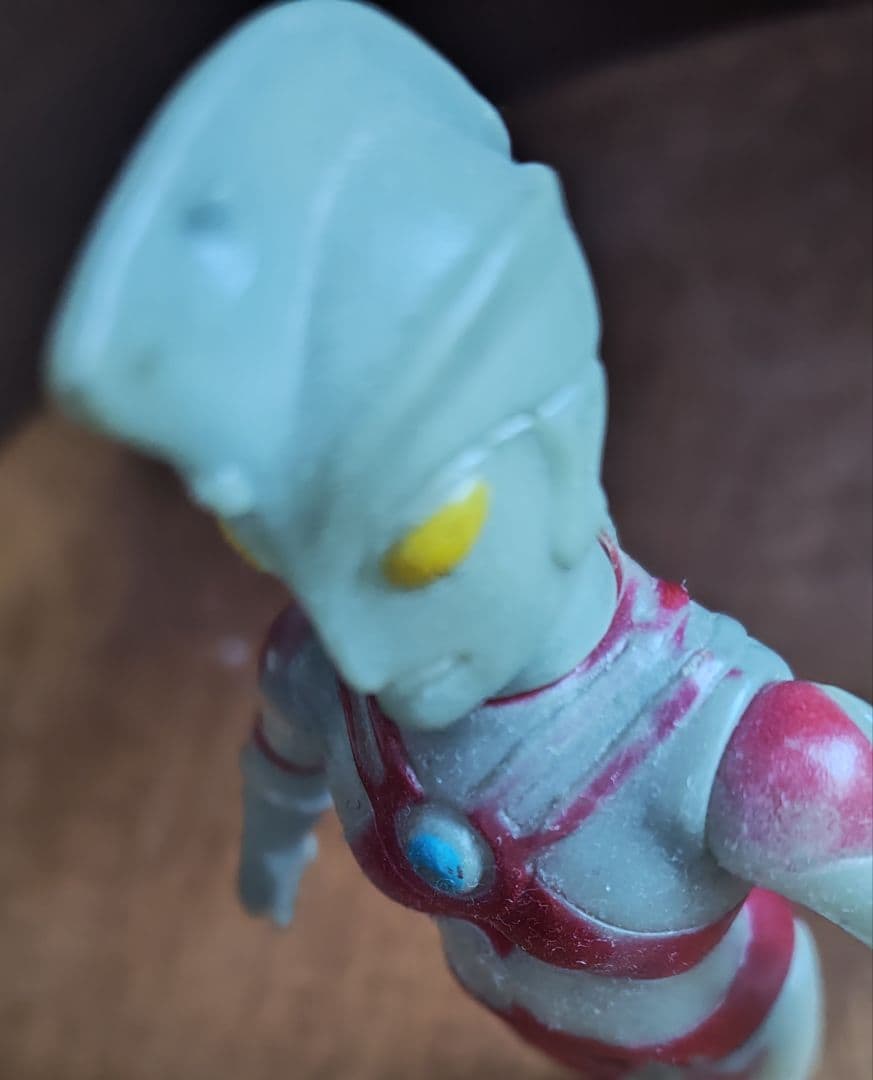 マルサン ウルトラマンエース ミドルソフビ 昭和レトロ - メルカリ