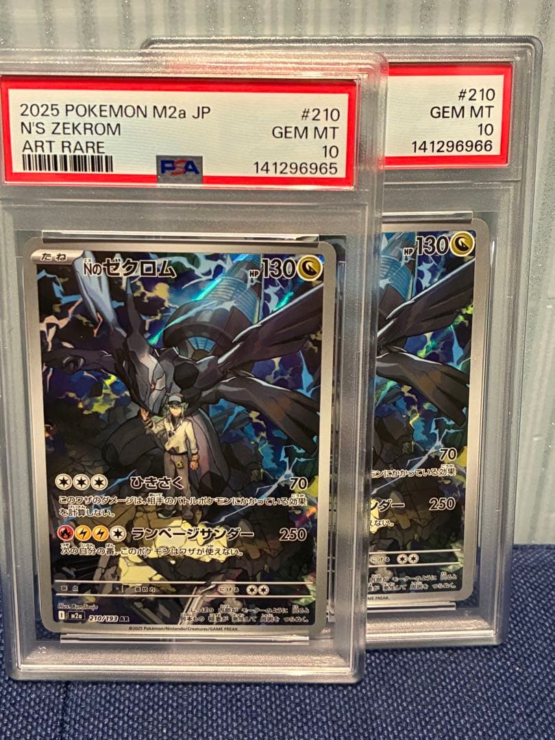 Nのゼクロムar psa10 連番