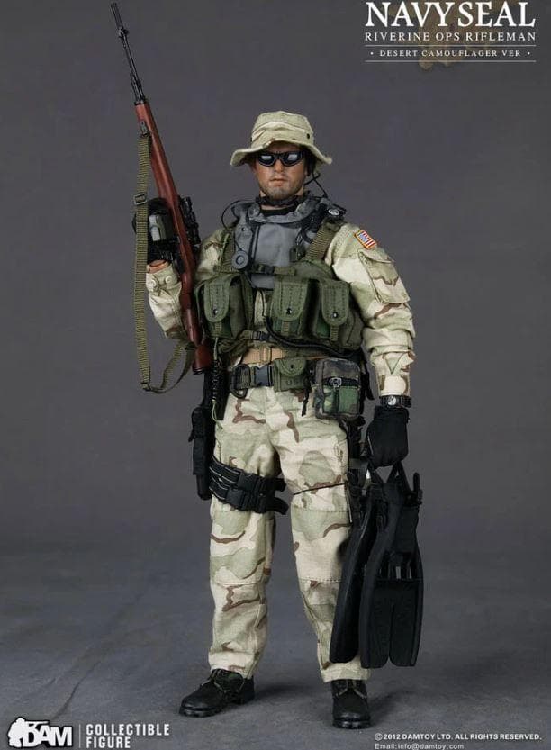 DAMTOYS　NAVY SEAL RIFLEMAN　93011