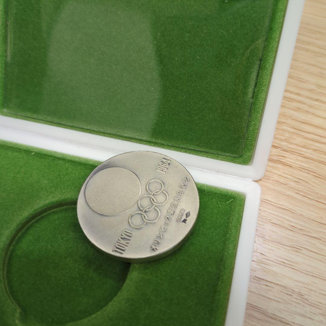 東京オリンピック 1964年 銀メダル 記念メダル - メルカリ