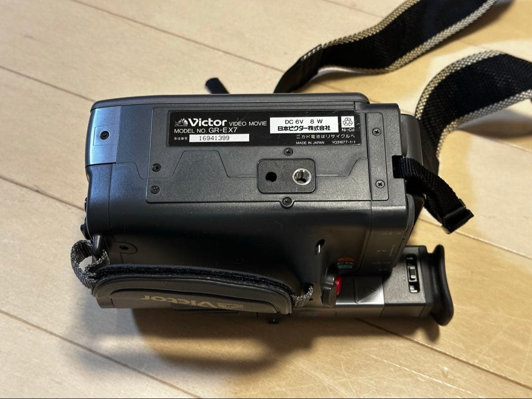 Victor GR-EX7 ビデオカメラ スーパービデオ - メルカリ