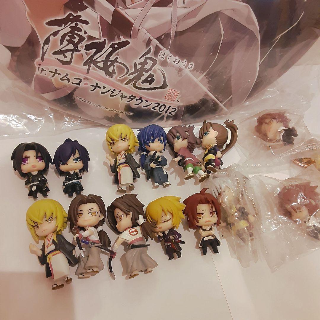 薄桜鬼 斎藤 風間 缶バッジ 特大 ナンジャタウン フィギュアなど